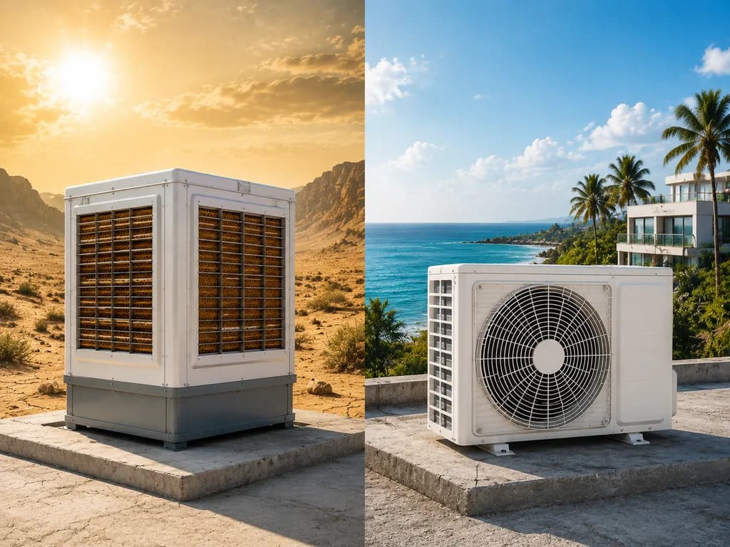 کولر آبی یا گازی؟ راهنمای انتخاب بهترین سیستم سرمایشی
