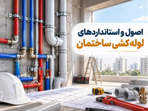 اصول و استانداردهای لوله کشی ساختمان
