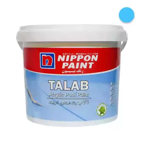 رنگ استخری اکرلیک نیپون حجم 4 کیلوگرم (گالن)