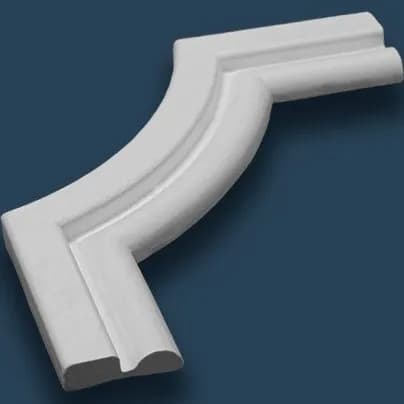 گچبری پیش ساخته گوشه H-K 432-A