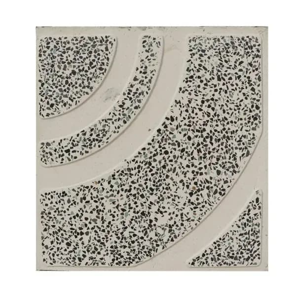 موزائیک حیاطی (دایره) سبز