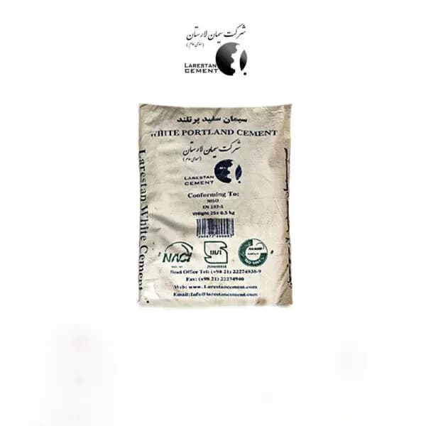 سیمان سفید 25 کیلویی لارستان