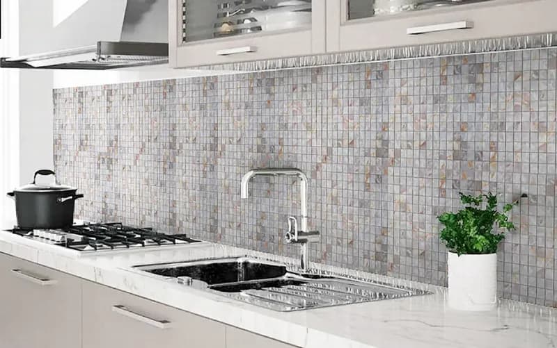 کاشی بین کابینتی صدفی