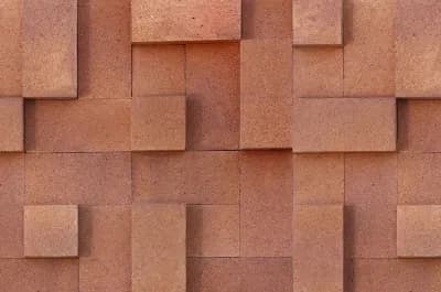 آجر نسوز انگلیسی طرح سه بعدی