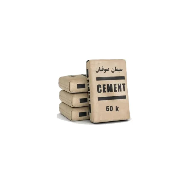 سیمان صوفیان پرتلند آهکی سیاه پاکتی 50 کیلویی