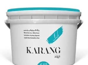 رنگ اکریلیک سفید مات پرایمین کارنگ 12 کیلویی