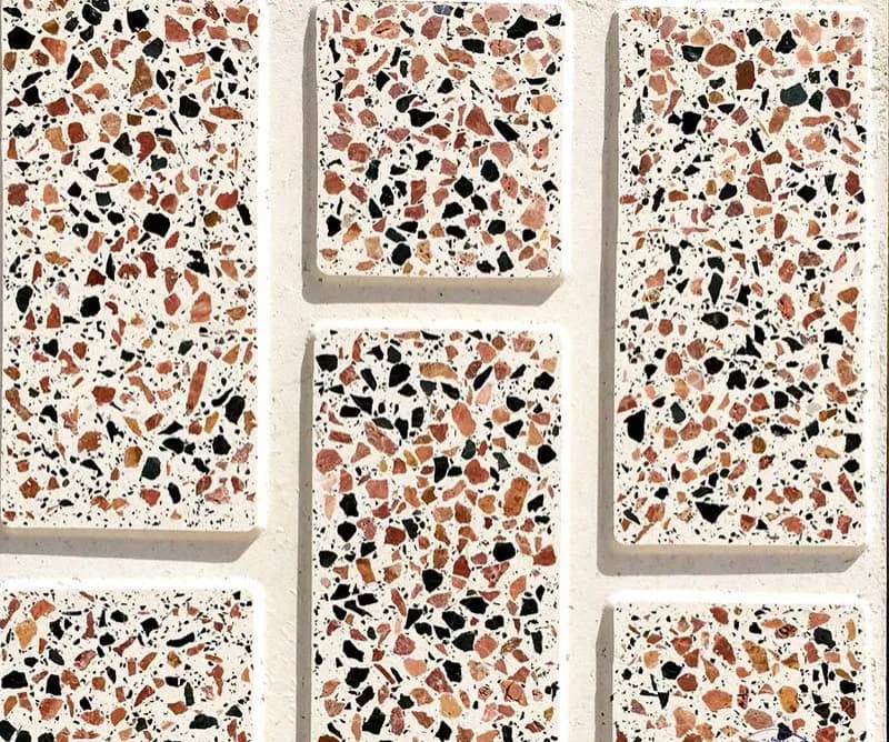 موزائیک آجرنمای سه سنگ موزائیک آجرنمای سه سنگ
