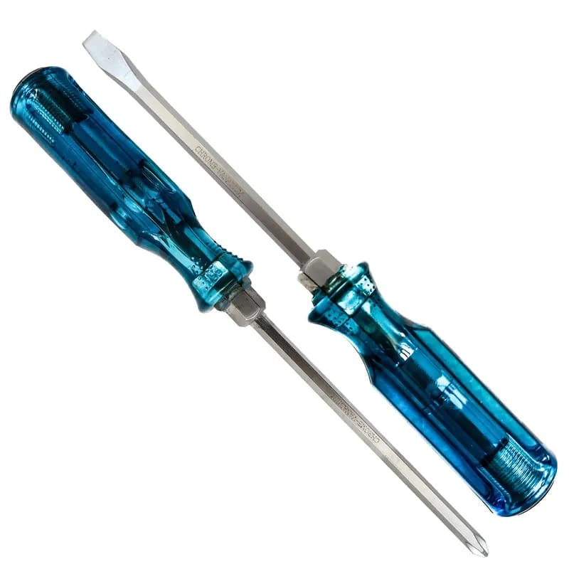 پیچ گوشتی ضربه خور دو سو و چهار سو مدل TRSD - 203 مجموعه دو عددی