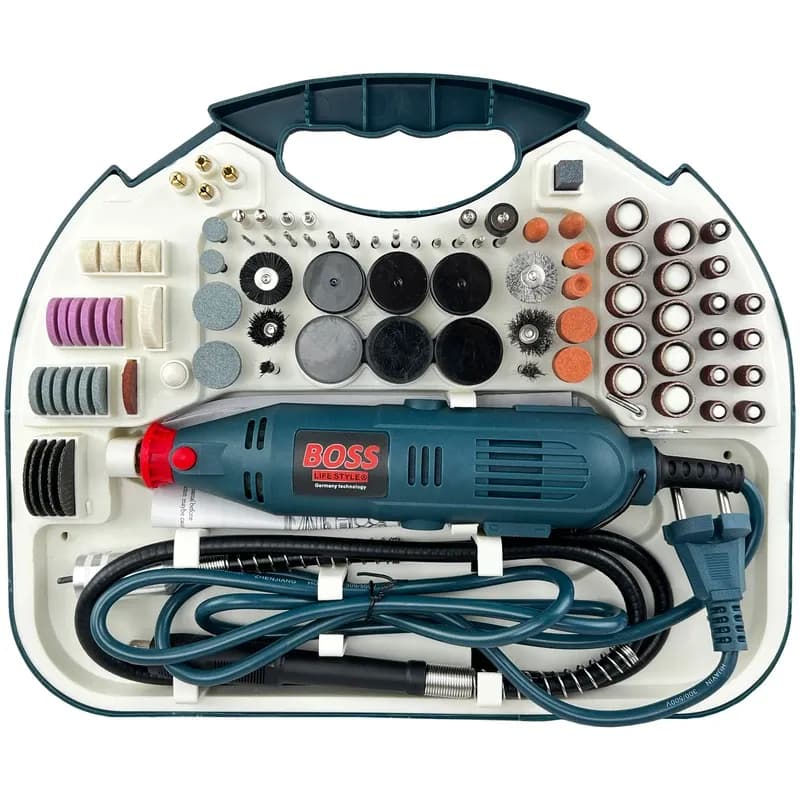 فرز انگشتی مینیاتوری و حکاکی باس مدل DIE-GRINDER مجموعه 200 عددی