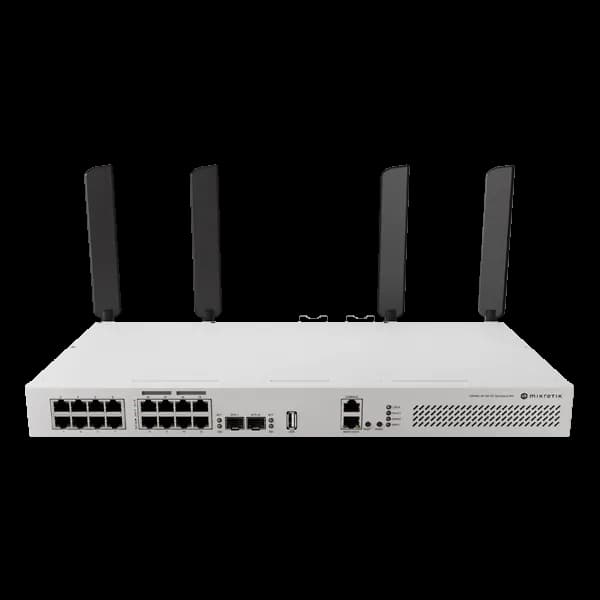 سوئیچ میکروتیک مدل CRS418-8P-8G-2S+5axQ2axQ-RM