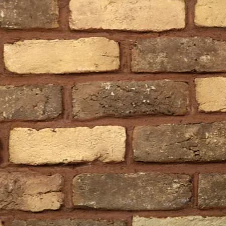 آجر دکوراتیو روستیک طرح سنتی کرم قهوهای