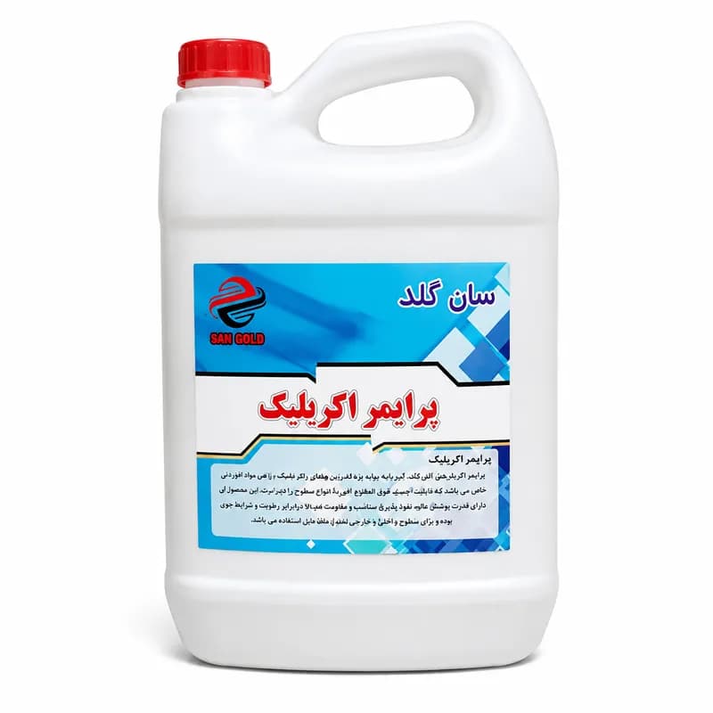 پرایمر اکریلیک 4 کیلویی سان گلد