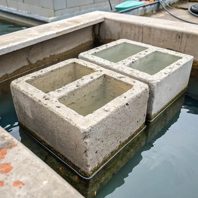 بلوک سیمانی سبک مدل EcoBlock L20