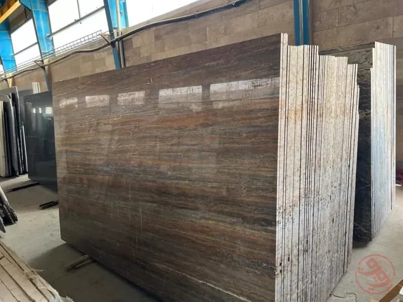 سنگ اسلب سیلور طلایی تکاب