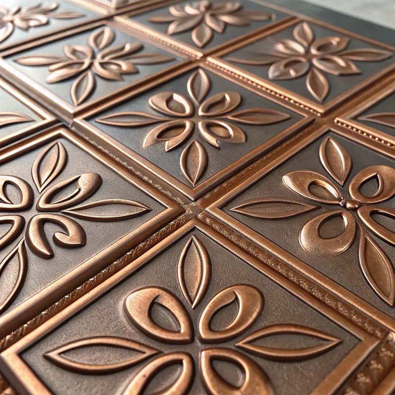 کاشی بین کابینتی مدل آنتیک کاپر 25×40 برند البرز