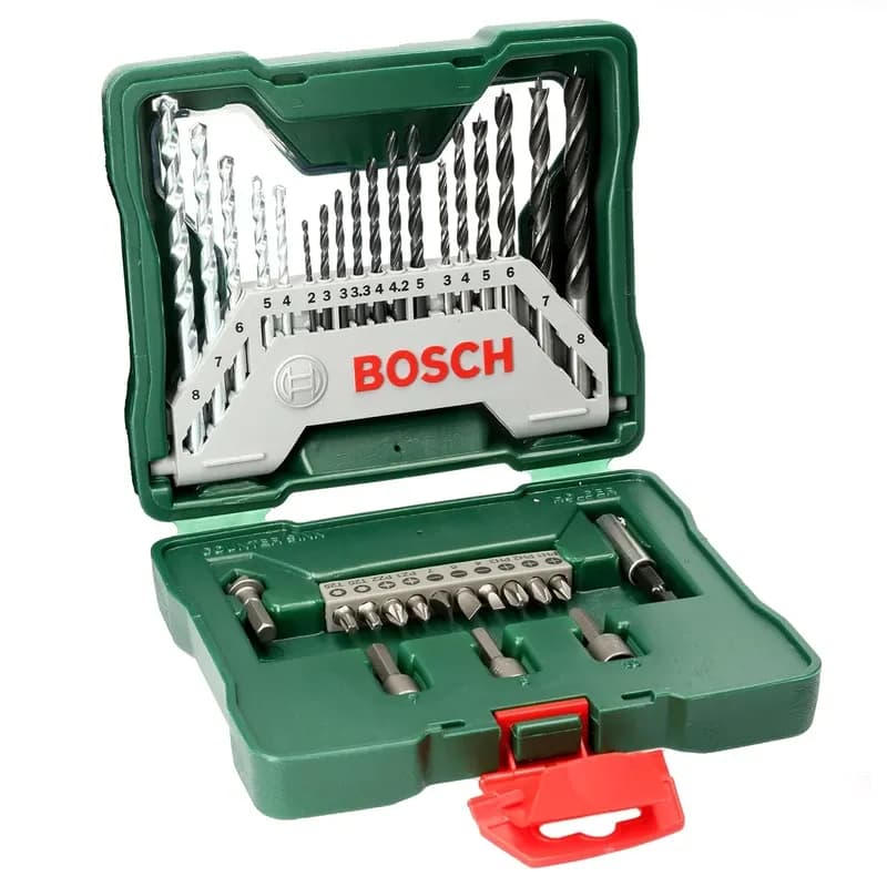 مته و سرپیچ گوشتی بوش مدل X33-2607019325 مجموعه 33 عددی