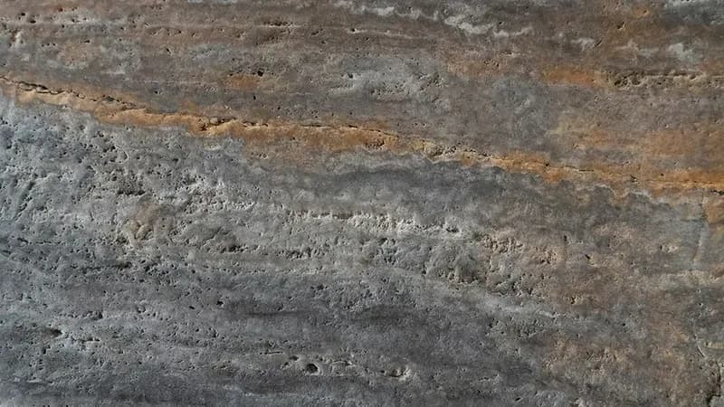 سنگ تراورتن سیلور _خرمایی (موج دار)