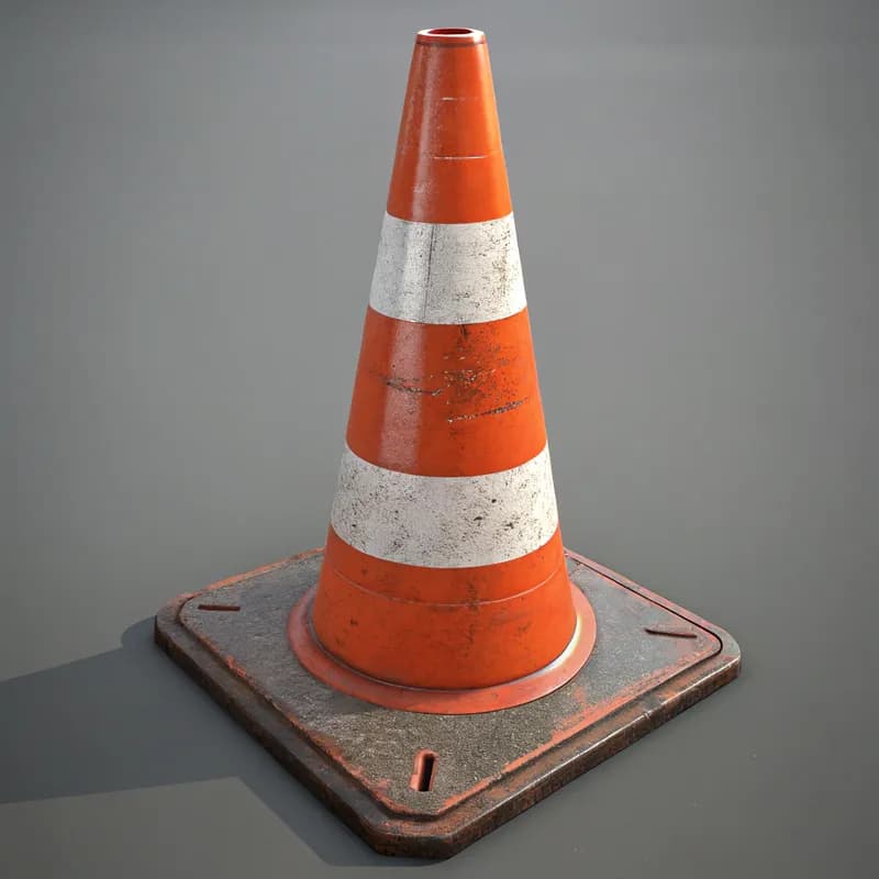 کله قندی ترافیکی مدل SafeCone TC-75